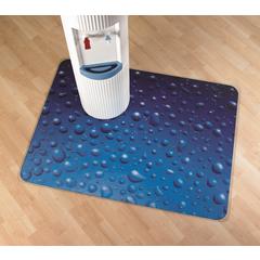 Floor Mat in "Drops" Design - 36" x 48"