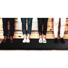 6000X Black Extra Long Active Anti-Fatigue Mat- 23" x 67"