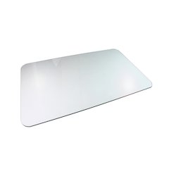 Glaciermat Heavy Duty Glass Chair Mat for Hard Floors & Carpets - 36" x 48"
