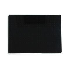 Glacier Black Multi-Purpose Grid Glass Dry Erase Board 24" x 36"