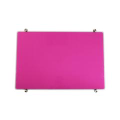 Glacier Violet Multi-Purpose Grid Glass Dry Erase Board 24" x 36"