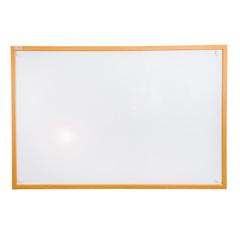 Lacquered Steel Magnetic Dry Erase Boards with an Oak Effect Frame - 24" x 36"