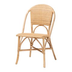 Jaylyn Bohemian Natural Rattan Dining Chair