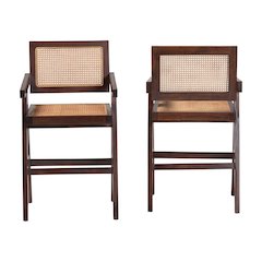 Kresna Natural Rattan Counter Stool