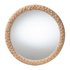Shara Coastal Braided Rope Accent Mirror
