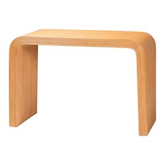 Guevara Bohemian Light Honey Fluted Rattan Console Table