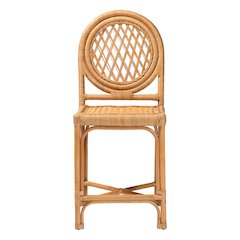 Oxford Natural Rattan Counter Stool