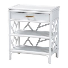 Daina Natural Rattan Nightstand