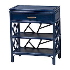 Daina Natural Rattan Nightstand