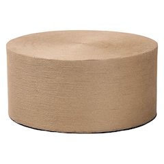 Lapis Handwoven Jute Coffee Table - Boho Round Centerpiece