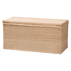 Caden Braided Natural Rattan Chest
