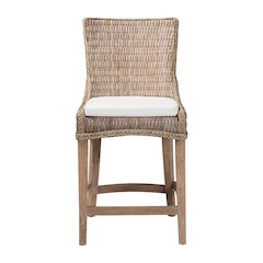 Derris Natural Rattan Counter Stool