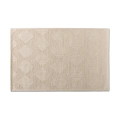 Baxton Studio Sovanna Modern and Contemporary Ivory Hand-Tufted Wool Area Rug