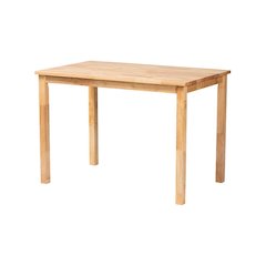 Baxton Studio Eveline Modern Natural Brown Finished Wood 43-Inch Dining Table