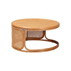 Eldon Bohemian Honey Rattan Coffee Table