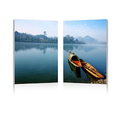 Travel Mounted Photography Print Diptych Multi