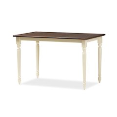 "Cherry" Brown Finishing Wood Dining Table