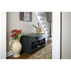 Baxton Studio Espresso Entryway Bench