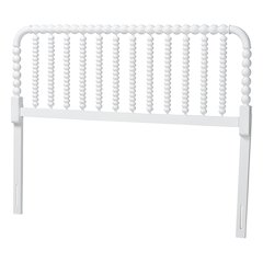 Finley Turned Bobbin Headboard - Spindle Design, Farmhouse, King, White