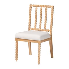 Deya Bobbin Dining Chair, Natural Brown