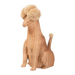 Persis Natural Rattan Poodle Umbrella Holder