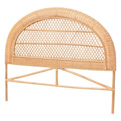 Harini Natural Rattan Standalone Headboard, King