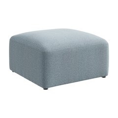 Assemble Modular Lounge Ottoman in Mist Fabric