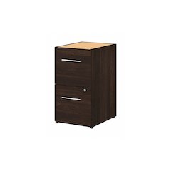 Office 500 16W 2 Drawer File Cabinet - Assembled