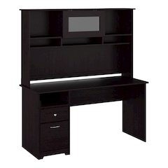 Cabot 60W Computer Desk with Hutch