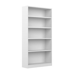 Universal Tall 5 Shelf Bookcase