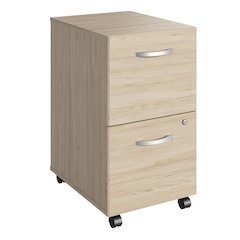 Studio C 2 Drawer Mobile File Cabinet