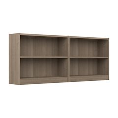 Universal Small 2 Shelf Bookcase - Set of 2