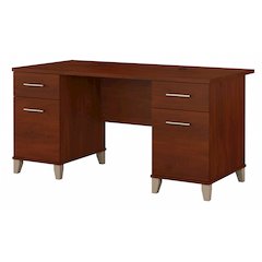 Somerset 60W Office Desk with Drawers