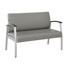 Arrive Waiting Room Loveseat with Arms