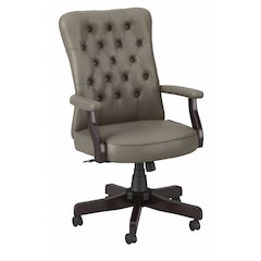 Key West High Back Tufted Office Chair with Arms