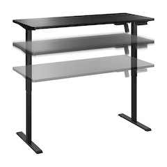 Energize 55W x 24D Electric Height Adjustable Standing Desk