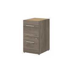 Office 500 16W 2 Drawer File Cabinet - Assembled