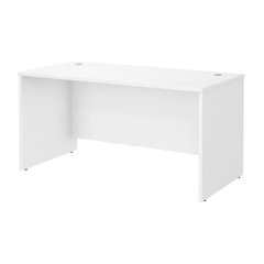 Contemporary Office Desk In Finish With Wire Management And Secure Backside