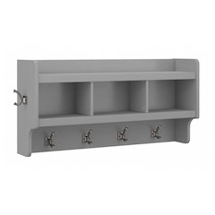 Woodland 40W Wall Mounted Coat Rack with Shelf