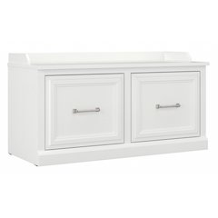 Woodland 40W Shoe Storage Bench with Doors