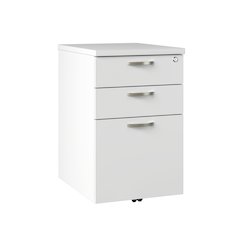 Easy Office 3 Drawer Mobile File Cabinet