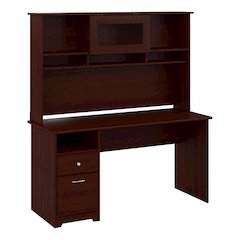 Cabot 60W Computer Desk with Hutch