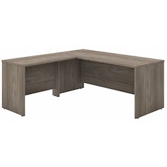 Studio C 72W x 30D L Shaped Desk with 42W Return