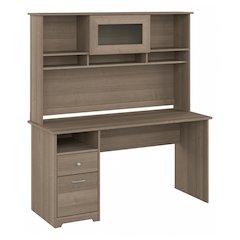 Cabot 60W Computer Desk with Hutch