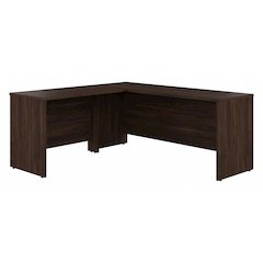 Studio C 72W x 24D L Shaped Desk with 42W Return