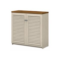 Fairview Small Storage Cabinet with Doors and Shelves