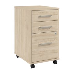 Vista 3 Drawer Mobile File Cabinet
