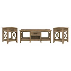 Key West Coffee Table with Set of 2 End Tables