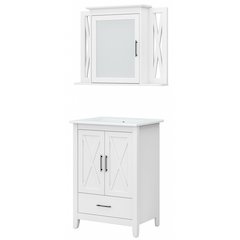 Key West 24W Bathroom Vanity Sink with Mirror
