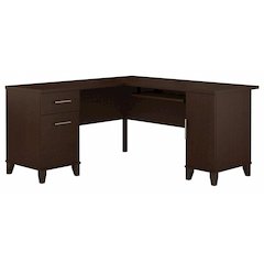 Somerset 60W L Shaped Desk with Storage